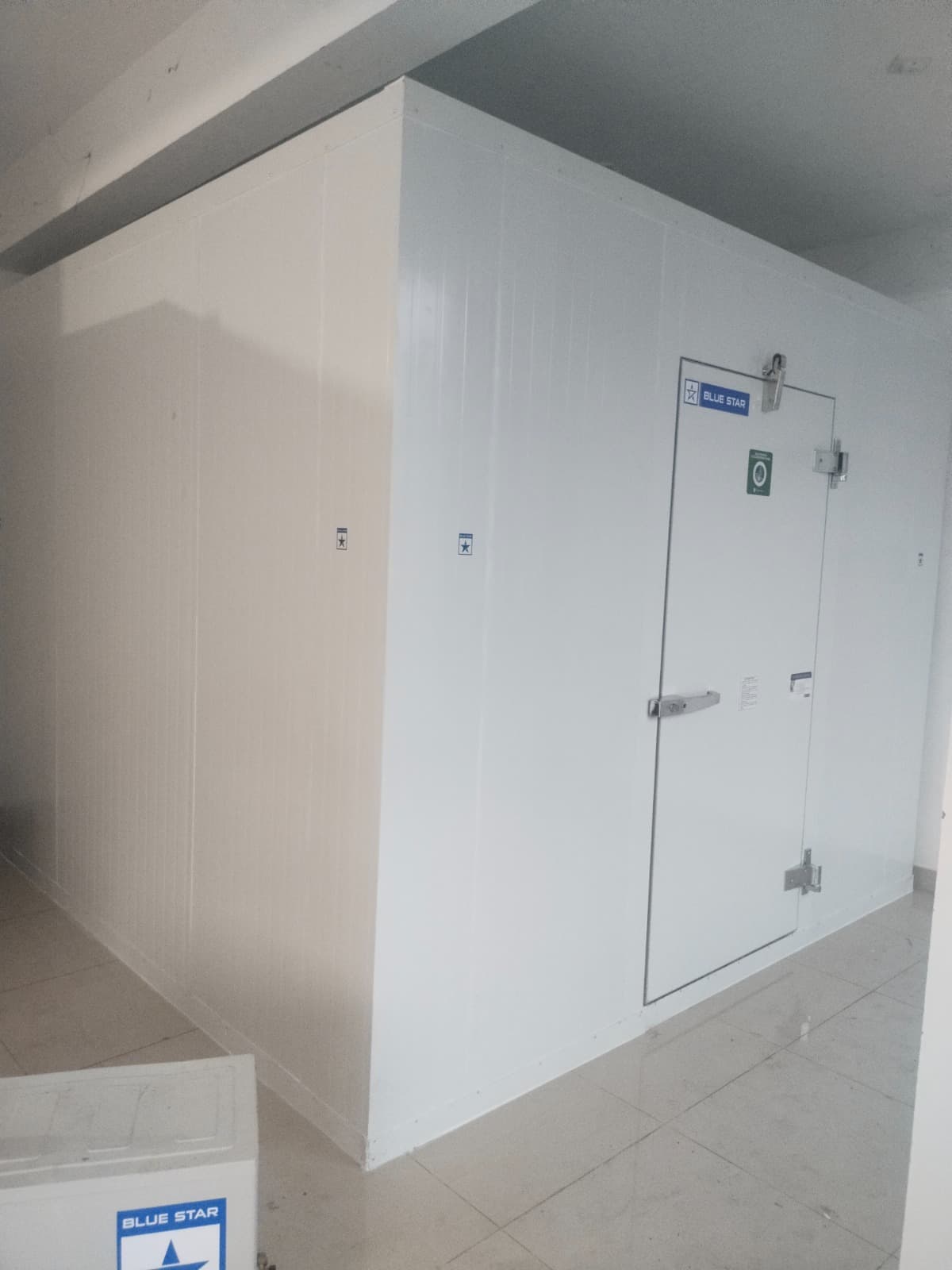 Completed cold storage work by SMART COOLSYSTEMS